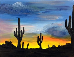 Arizona Desert Sunset