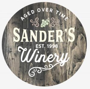 Round Winery Sign