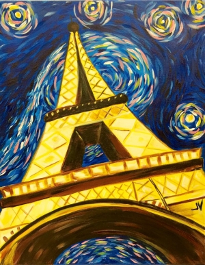 Starry Night Over Paris