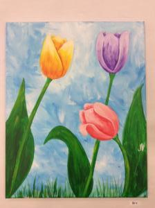 The tulips