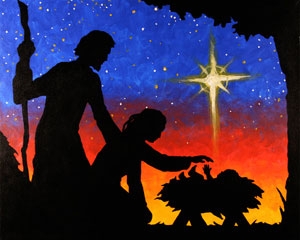 nativity silhouette (1)