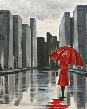 the red umbrella