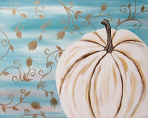 white pumpkin